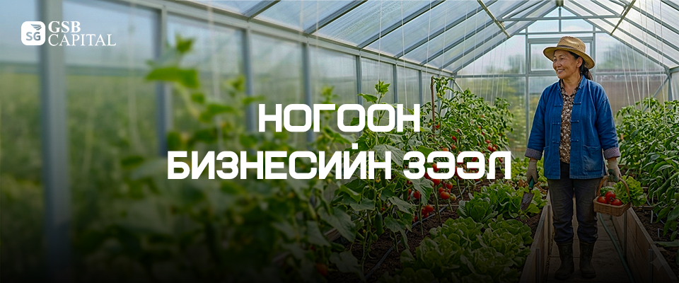 Ногоон бизнесийн зээл